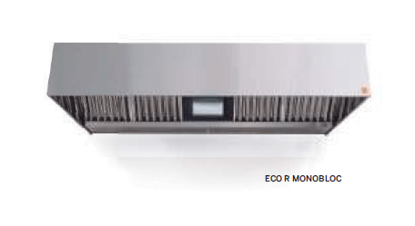 Campana extractora industrial ECO R monobloc