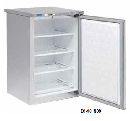 Escarchacopas EC-90 inox congelador vertical para 80 copas