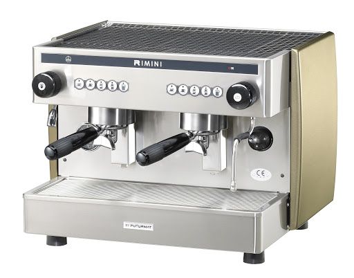 Cafetera Industrial Profesional Quality Espresso Futurmat Serie Rimini Compact